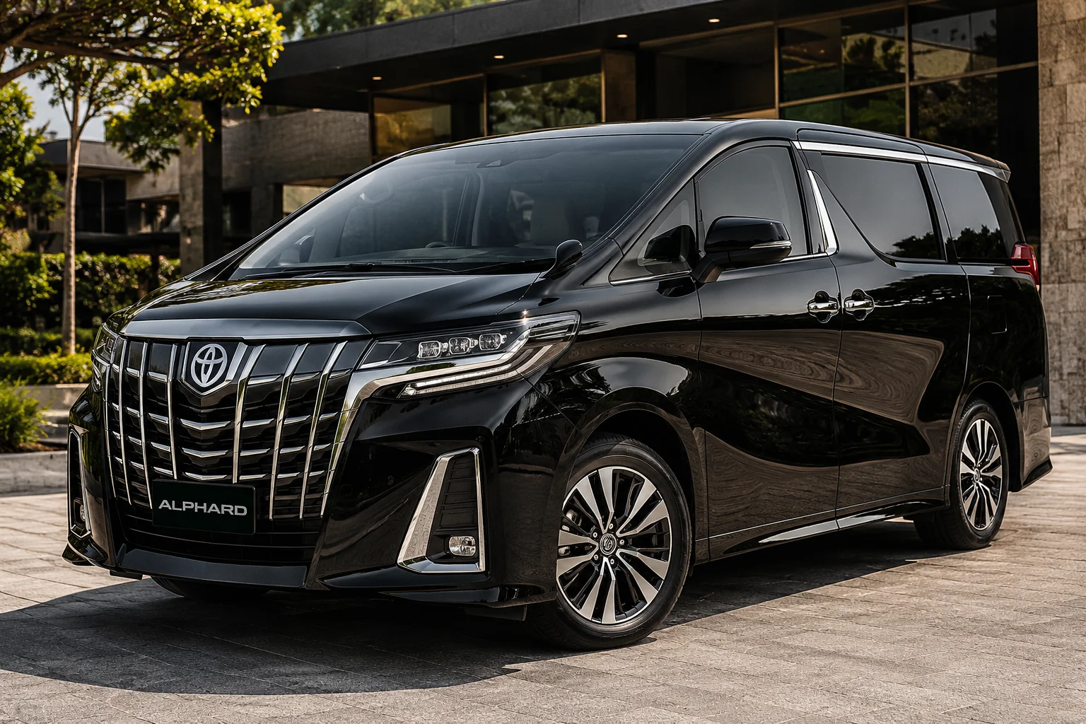 Armada premium dan layanan chauffeur Luvion Group